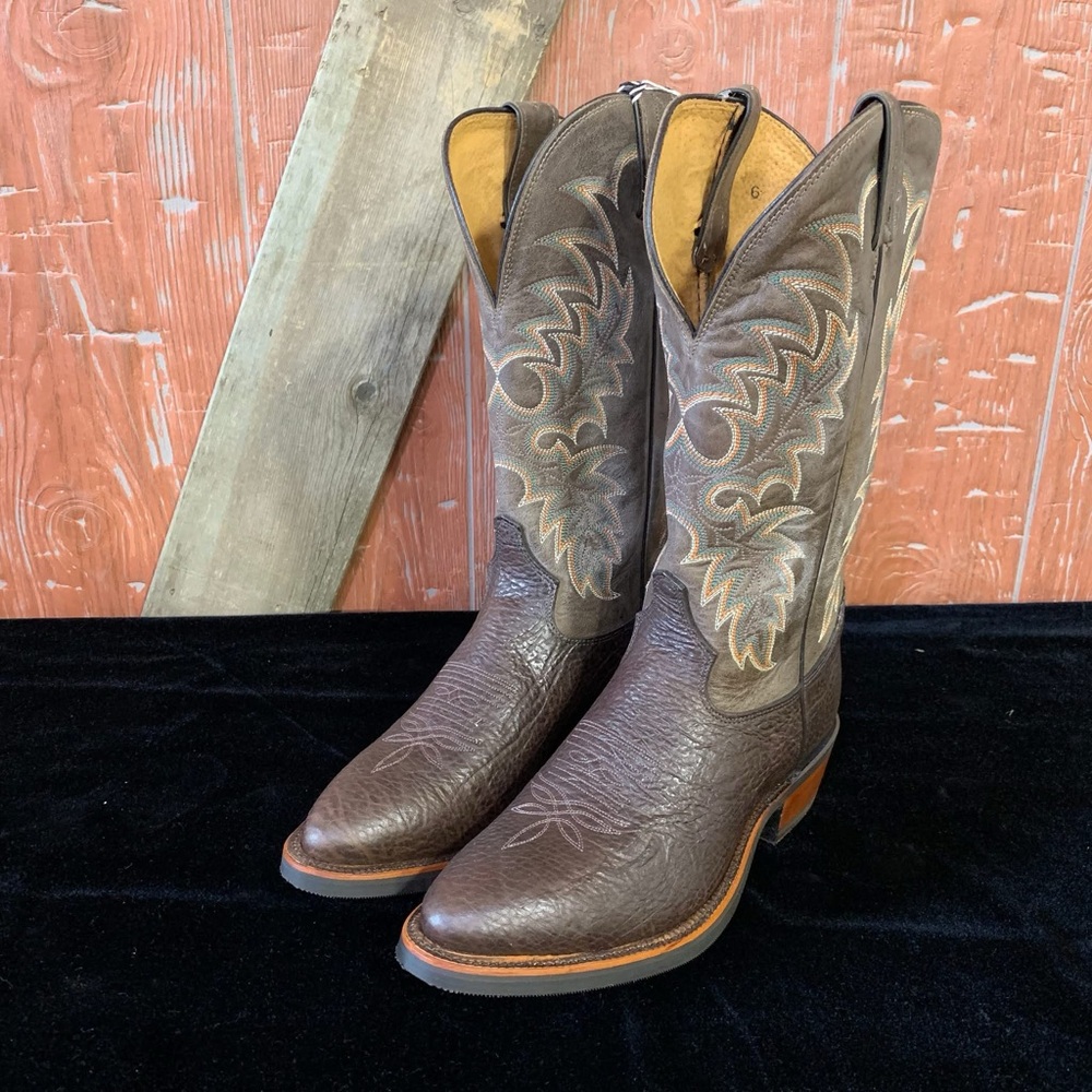 Men’s Tony Lama Krauss Brown Cowboy Boots
